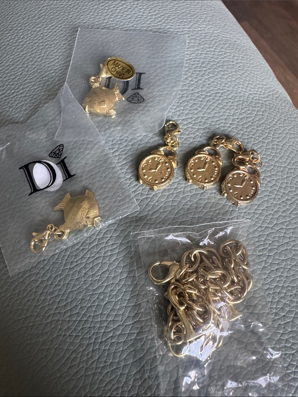 Disney cruise ship (Destiny Cruise Line )Gold-Tone Charm Braclet